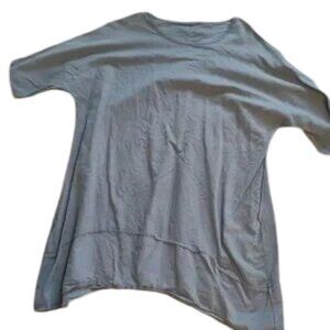 🚨5 For $25🚨Light Blue Asymmetrical Tunic Top